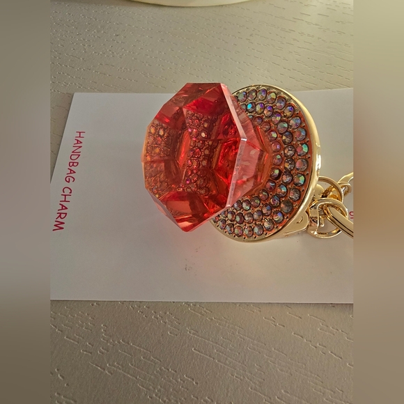 NWT Betsey Johnson Ring Pop Ketchain/Handbag Charm - Picture 6 of 7